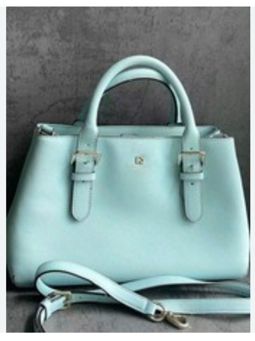 Classic Women's Top-Handle Satchel - Light Blue
